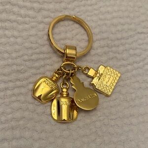 Gold Designer Unbranded Keychain Accessory